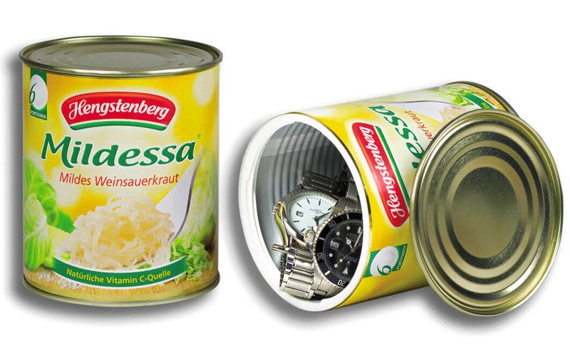 Security container, safe, value depot, can-safe Mildessa