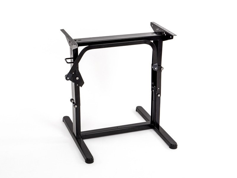 Lauajalg, reguleeritav kõrgus, laius 60cm, must