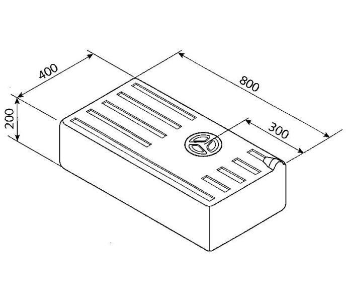 Veepaak 59L EV 1202 L800mm