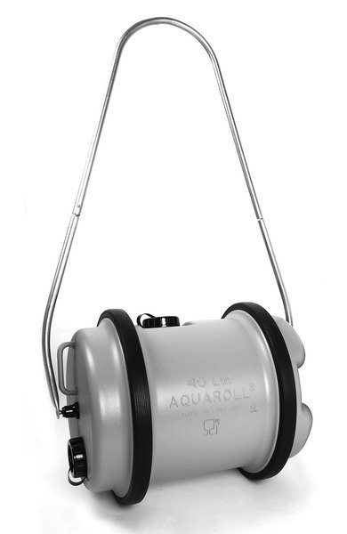 Water tank Aquaroll 40l colour: silver