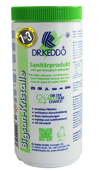 DR.KEDDO Bigsan crystals decompose faeces 1000g
