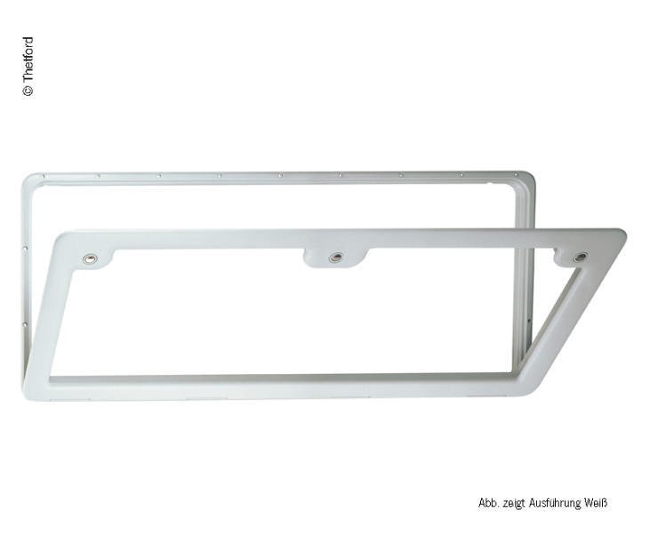 Service flap 6 cream white 40x98