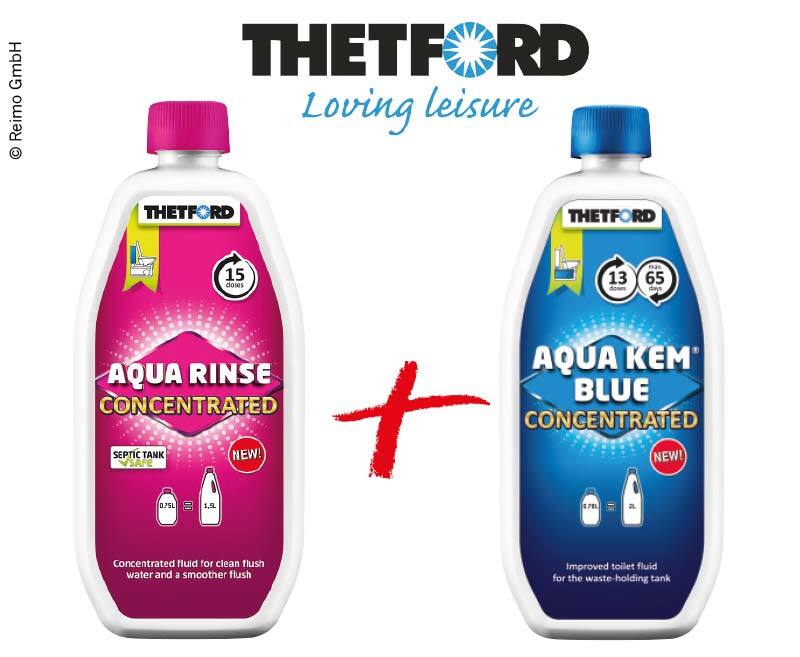 Aqua Kem 0,78L + Aqua Rinse 0,78L promopakk