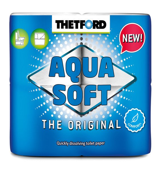 Wc-paber Aqua Soft, 4rulli, alusel 270pk