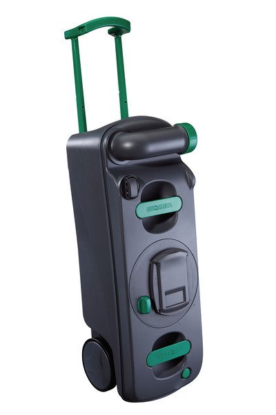 Bank toilet C502-X electric, white, operating opening left