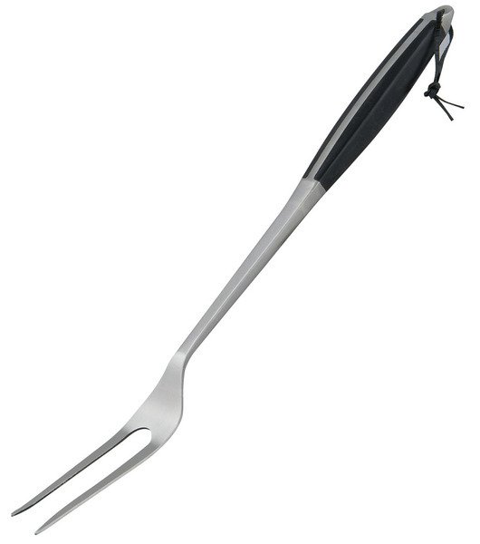 Meat fork with stainless steel grip, total length 45cm