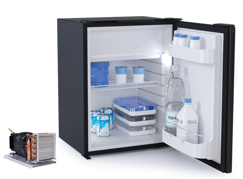 C75L Kompressor-Kühlschrank - Schwarz - 75 l