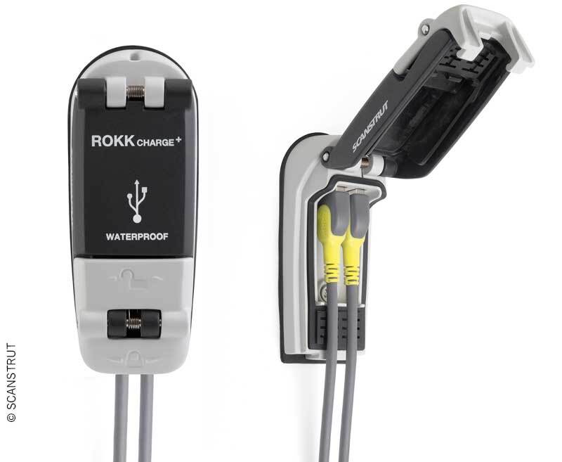 USB charging socket waterproof IPX6