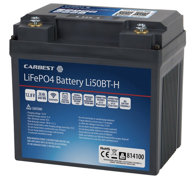 LiFePO4 battery Li50BT-H