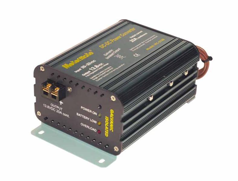 Carbest voltage transformer, 24V to 12V, 20A