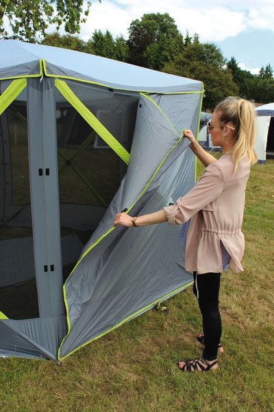 Pavilion privacy screen Cayman Screenhouse 2 St.