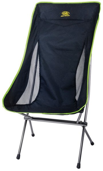 Folding Camping Chair, RIVERSIDE, black-lime