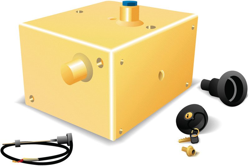 Plastic petrol tank 15 litres