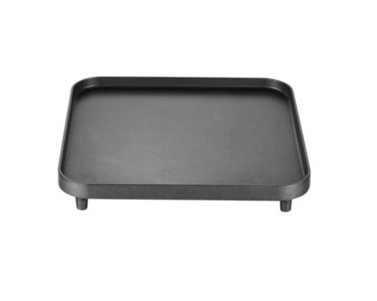 Flat grill plate for 2-Cook
