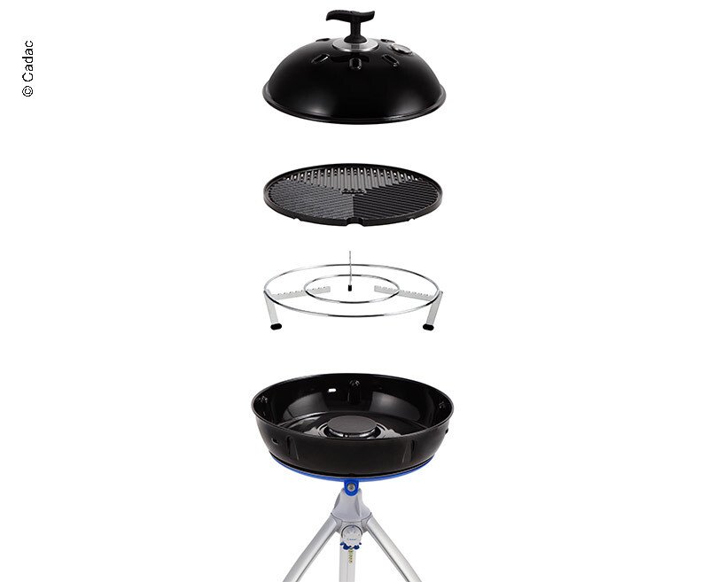 Gaasigrill Grillo Chef 2 BBQ/Dome, 30mbar