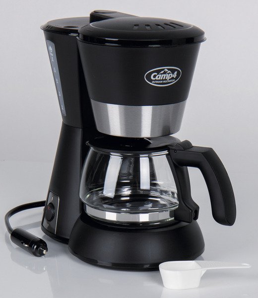 Kohvimasin 12V 170W, must 650ml