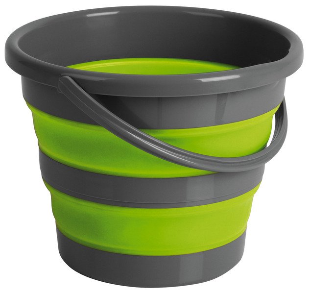 Ämber 10L, kokkupandav, lime/hall