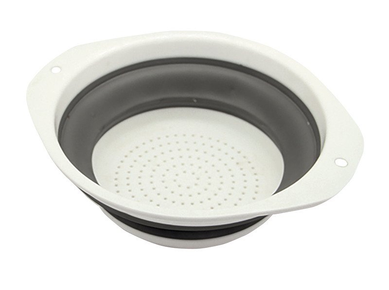 Volditav sõel 24cm H3/8cm, valge/hall