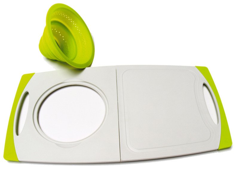 Silicone board with sieve, 2 in 1, 56x29,3cm