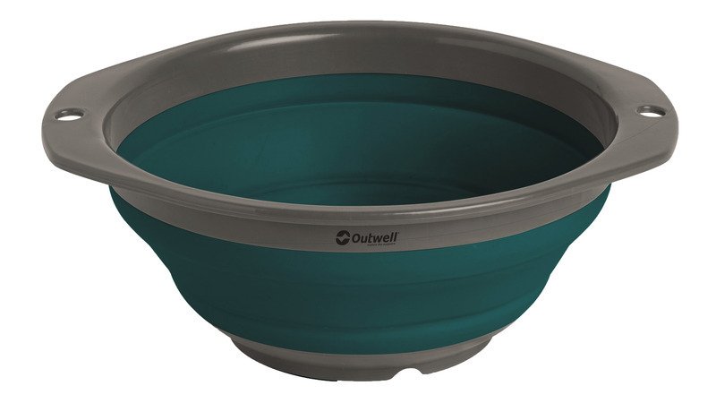 Folding Silicone Bowl M Ø23,5 cm, Deep Blue