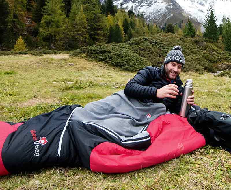 Grüezi Bag, Feater, Additional Leg Warmer, 130x80x50cm