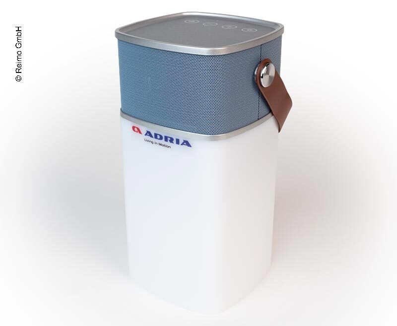 Adria Bluetooth Speaker incl.Powerbank + Light