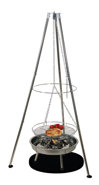 Swing grill Scout stainless steel