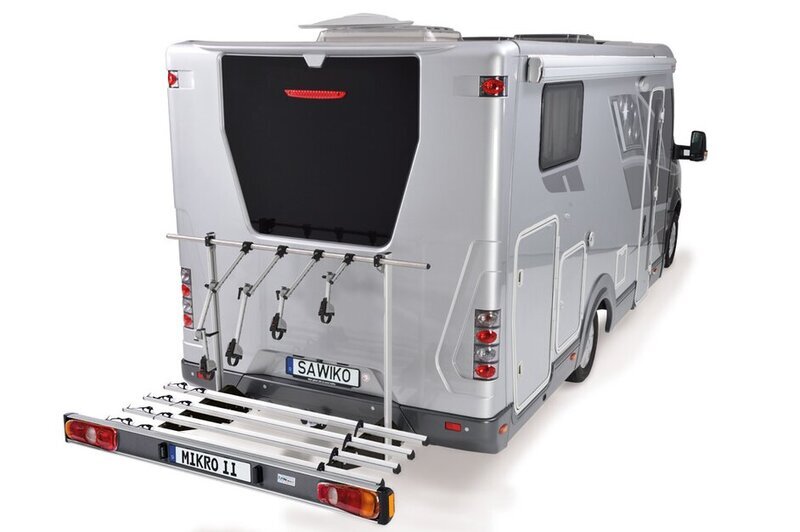 rear carrier Mikro II for 1 scooter