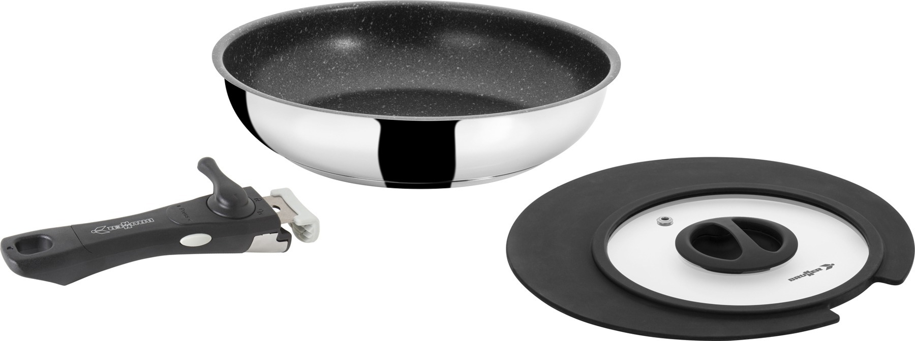 Pann Academy, Ø22cm, kaanega