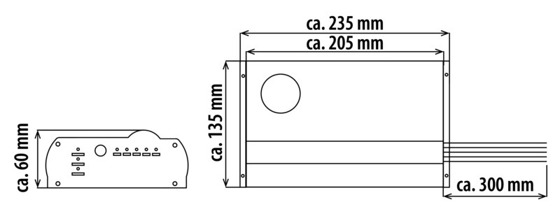 DC-DC akulaadija PowerPeak 40A