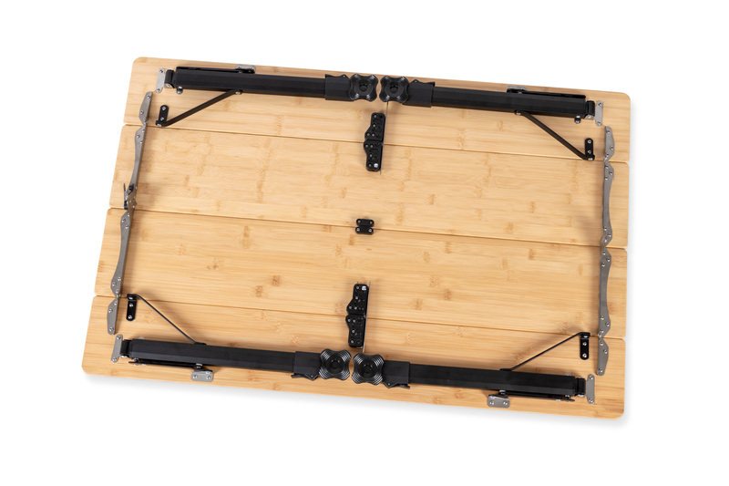 Laud  Glendale 100, bambusest, 100 x 65 x 43-70 cm