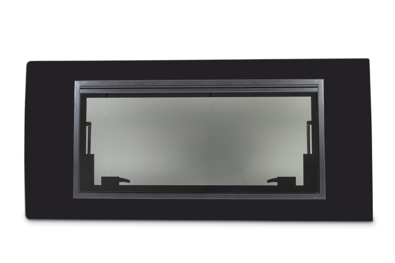 SAFETY GLASS HINGED WINDOWS FOR CAMPER VANS AND MAXIVANS