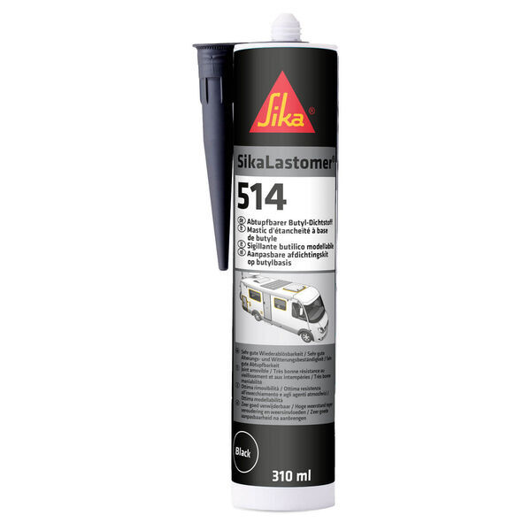 Butüülmass Sika Lastomer 514 must 310ml