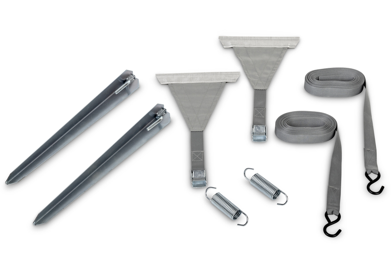 Awning storm strap set