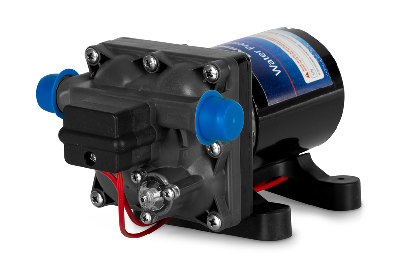 Survepump,12V, 13,2 l/min, 4 kambrit, 3,8 bar