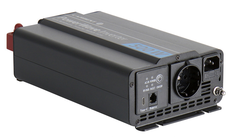 PowerWave Inverter 500 W sine wave inverter with the latest generation of grid priority circuit