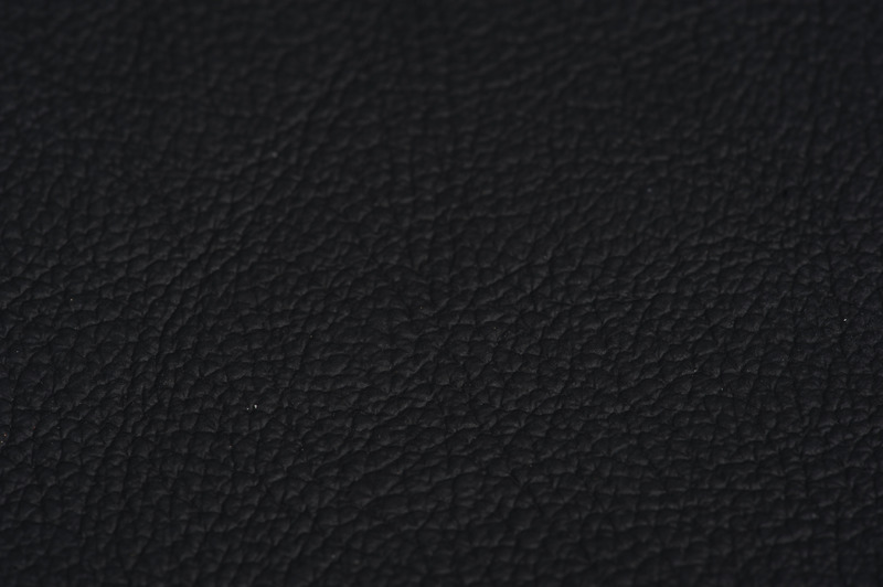 Car leather black, per m², skin=4,5m²