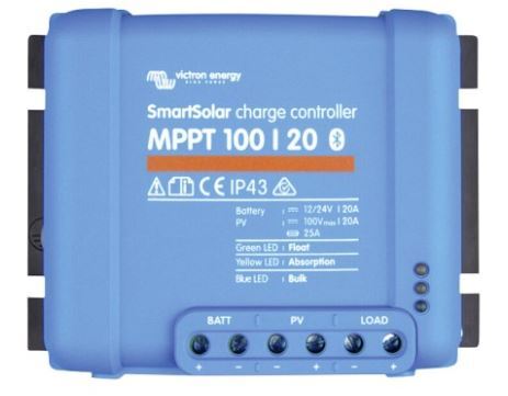 Solarladeregler MPPT Victron SmartSolar 100/20 bis 48V