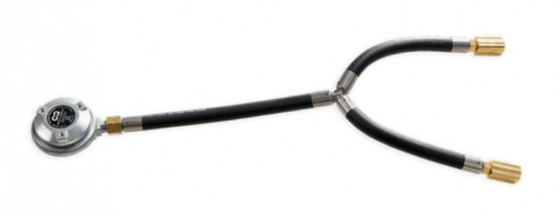 Gas hose &amp; gas pressure regulator