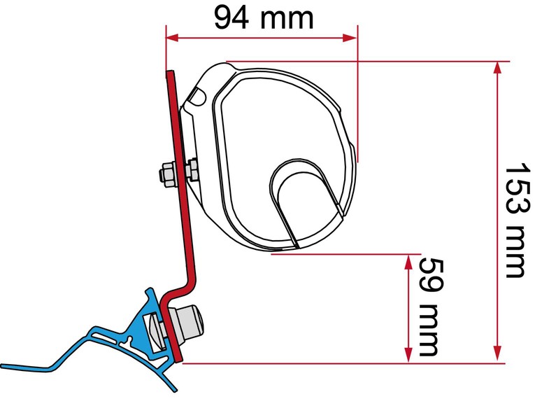 Fiamma Adap.F35+F35Pro