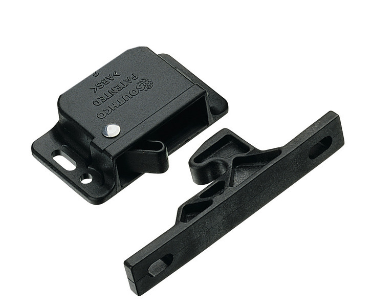Plastist lukustuslukk, must, 1 tk