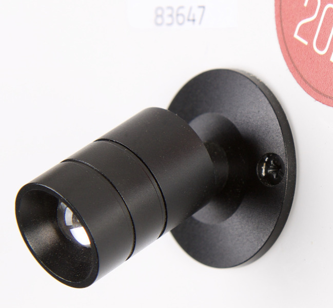 LED-Einbauspot schwarz la