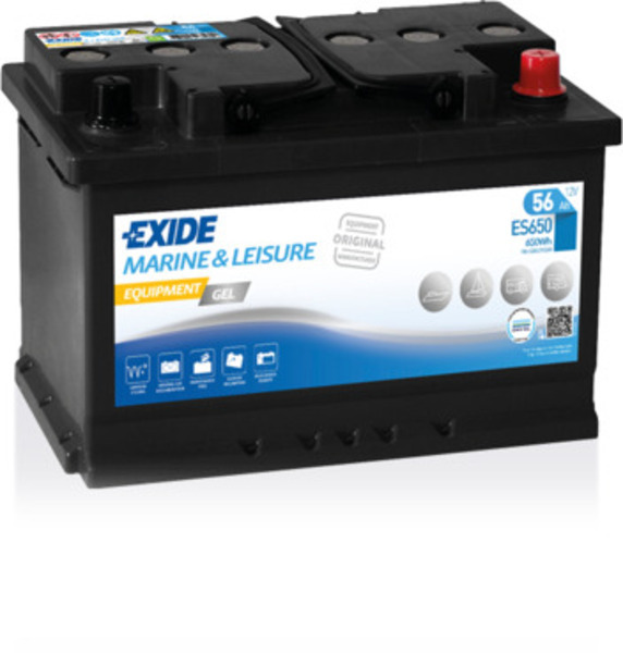 Gel-Batterie ES650   56Ah