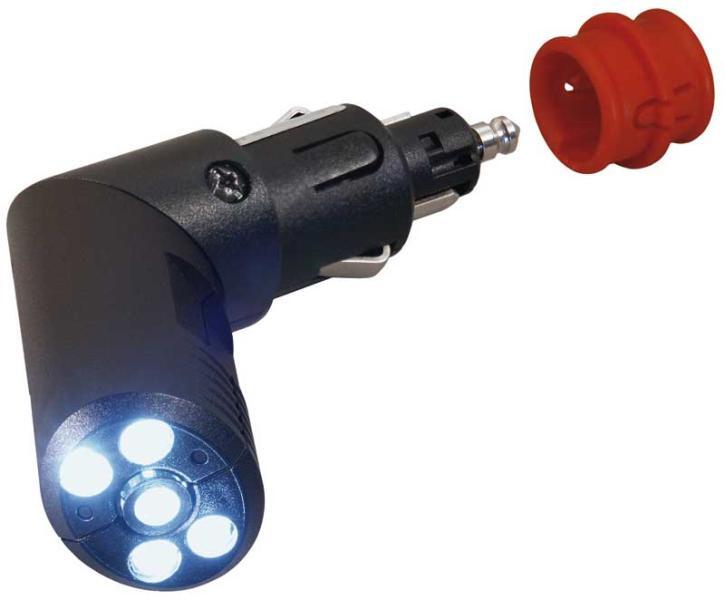 LED Nightlight in a snakeable universal socket